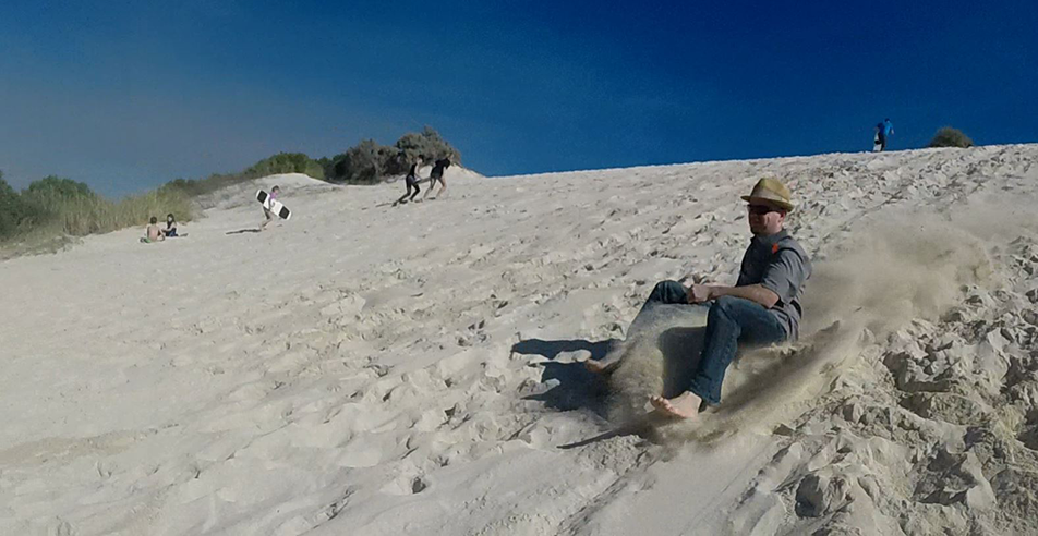 sandboarding &